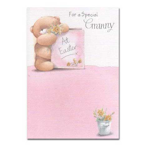 Special Granny Forever Friends Easter Card